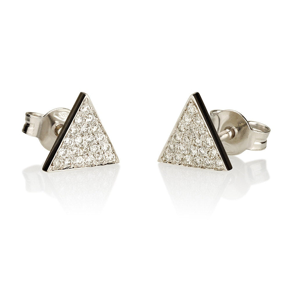 Triangle earrings