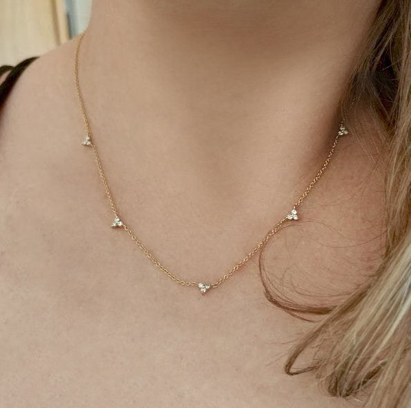 Gold charm Necklace